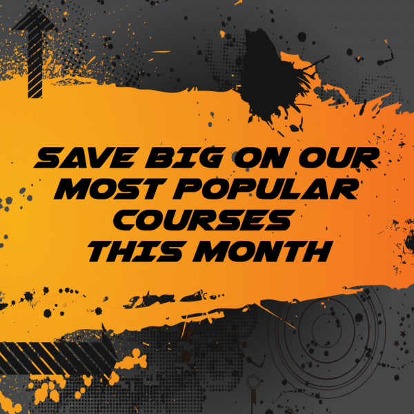 Save BIG On Our Most Popular Courses
