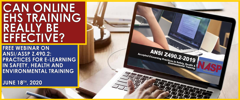 Upcoming Webinar on Effective Safety e-Learning for Employees
