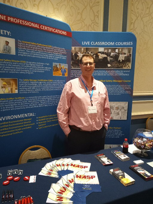 NASP showing off our stuff at SC PRIMA Conference