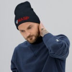 NASP Embroidered Beanie - Image 3