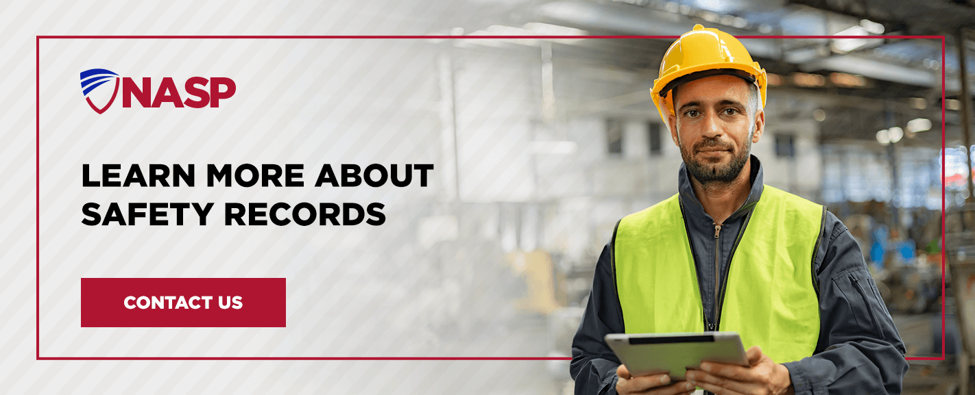 Learn More About Safety Records With NASP
